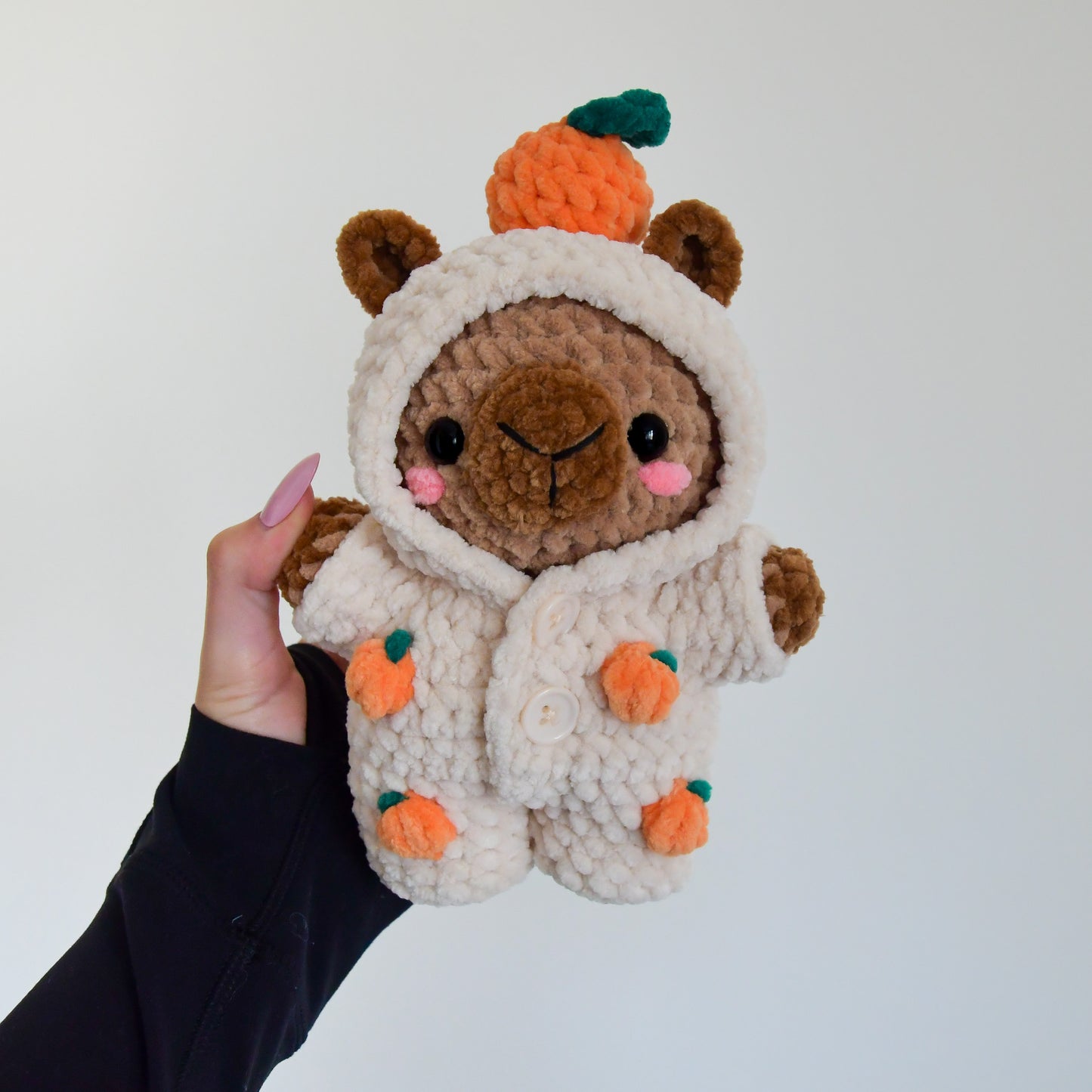 Capybara in Orange PJS (PRE ORDER: Ships 9/9) (Copy)