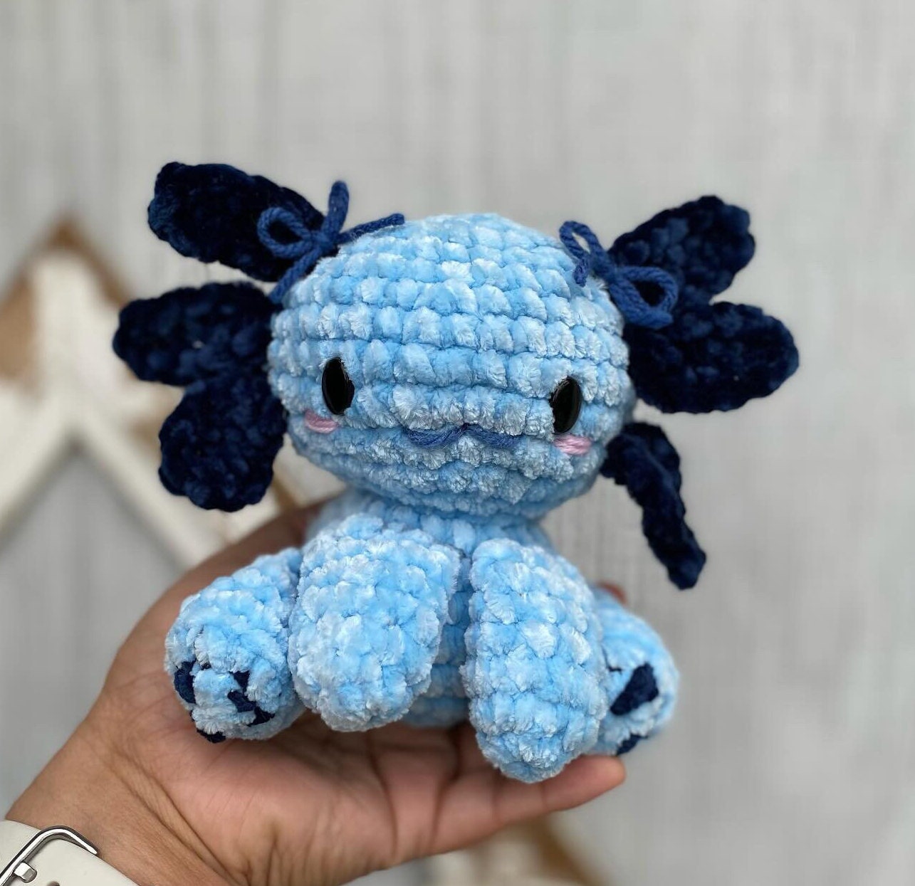 Crochet Axolotl Plushie Pattern Beginner-Friendly Amigurumi