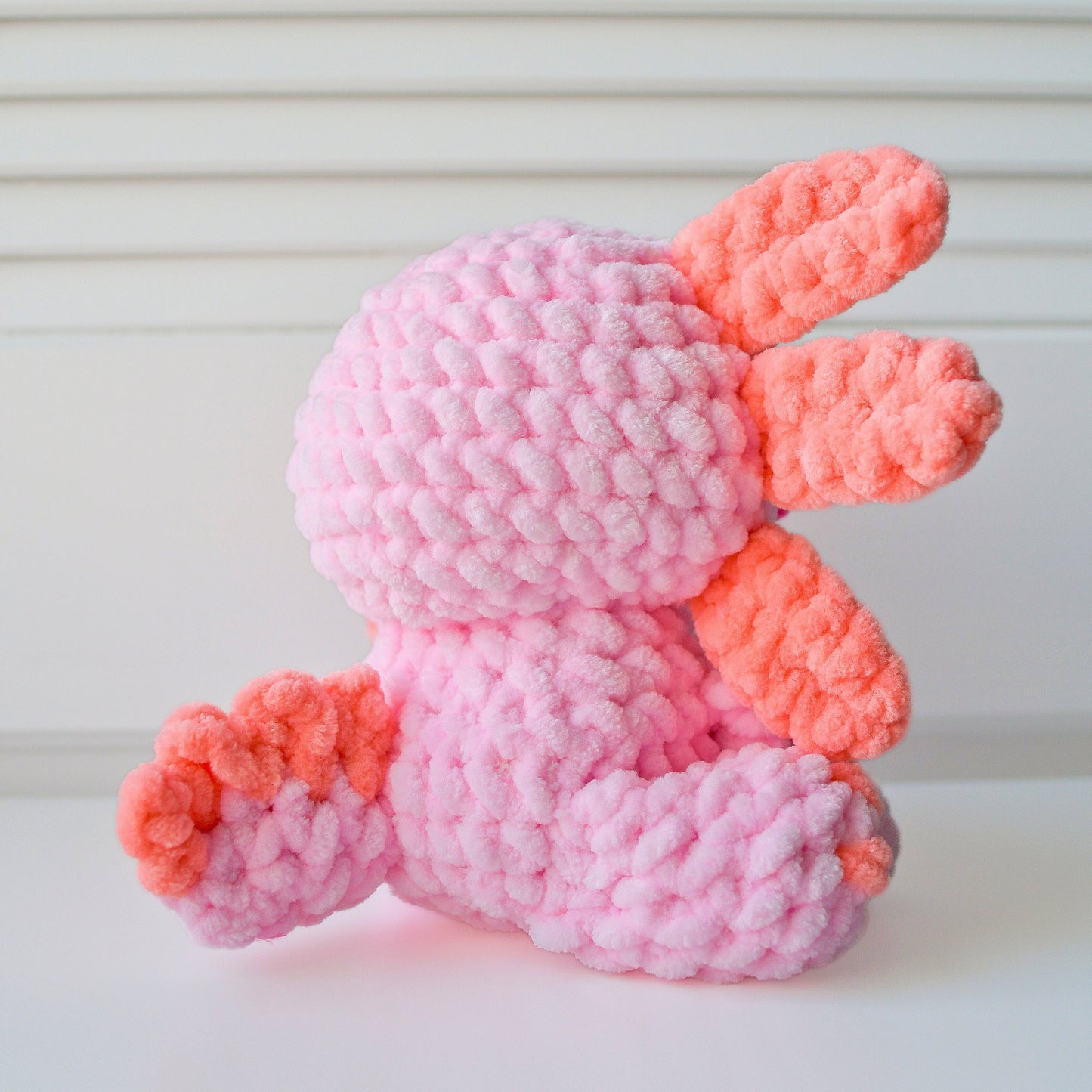 Crochet Axolotl Plushie Pattern Beginner-Friendly Amigurumi
