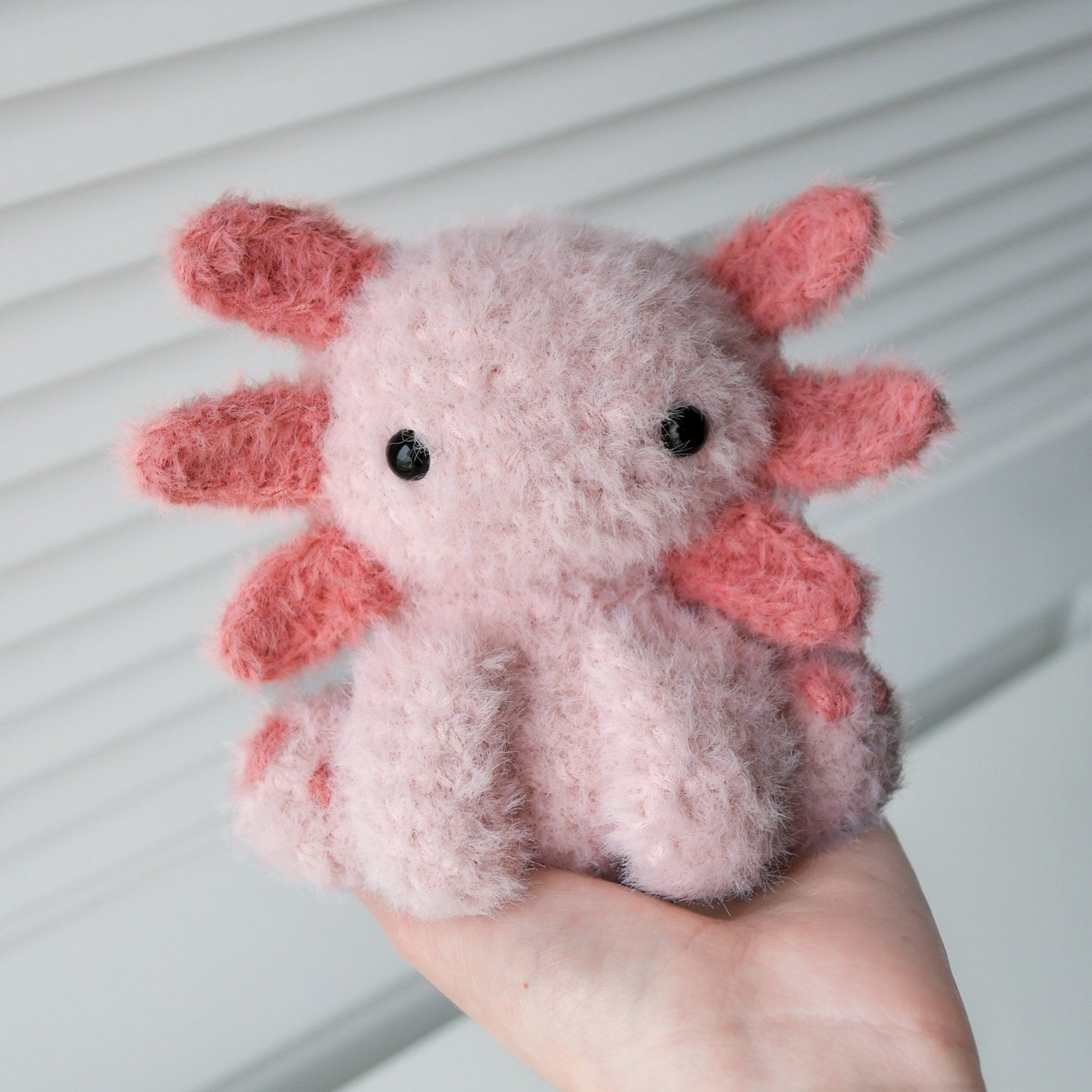 Crochet Axolotl Plushie Pattern Beginner-Friendly Amigurumi