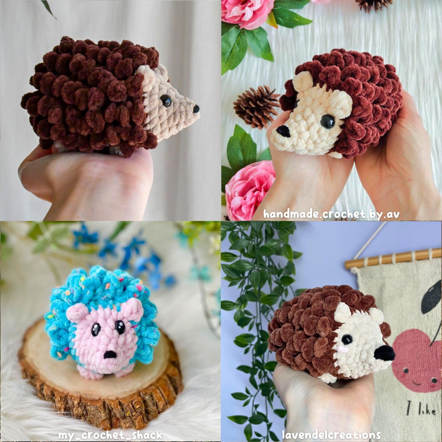 Crochet No Sew Hedgehog Plushie Pattern, Beginner-Friendly Amigurumi, CrochetCalls Critters