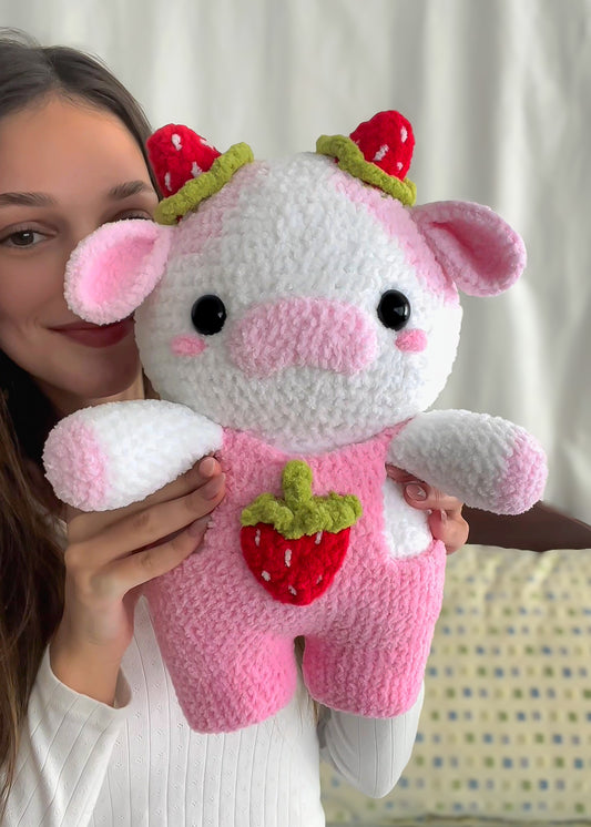 Jumbo Strawberry Cow