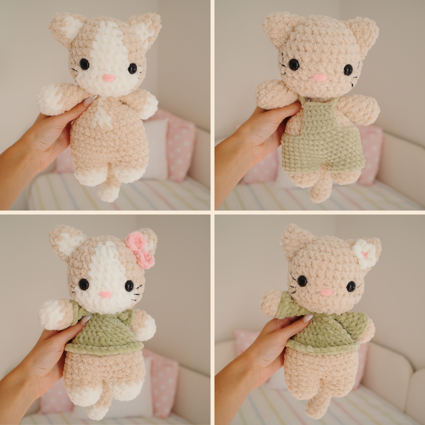 Soup Belly Cat Pattern | Crochet Amigurumi PDF Kitty