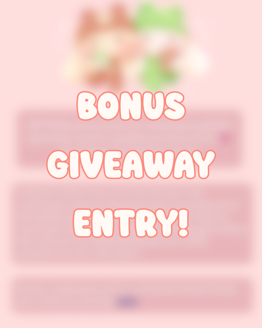 BONUS GIVEAWAY ENTRY (Plushie Color Combo Guide)