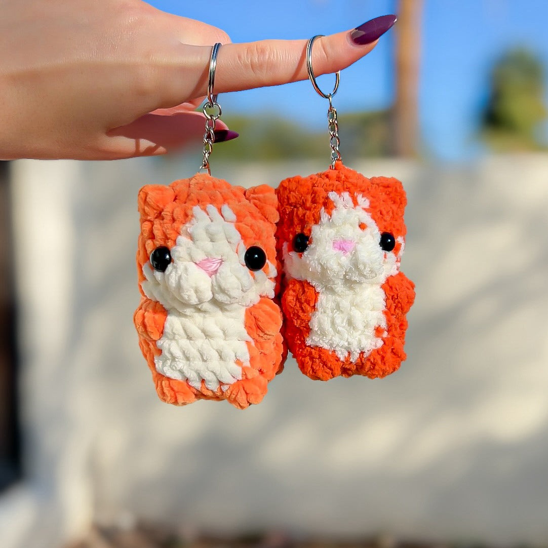 Chubby Friends Crochet Pattern | No Sew 6 in 1 Crochet Amigurumi PDF (Bear, Cat, Chick, Frog, Dino, Otter)
