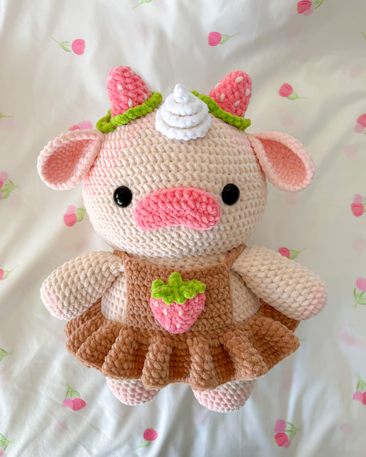 Jumbo Strawberries and Cream Cow