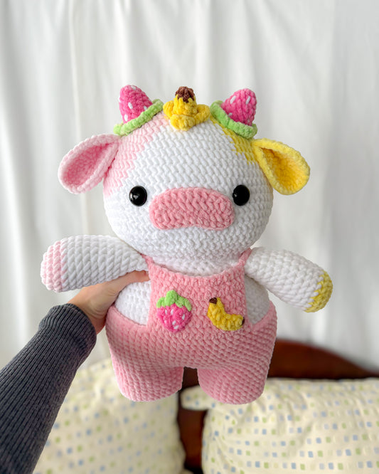 Jumbo Strawberry Banana Cow