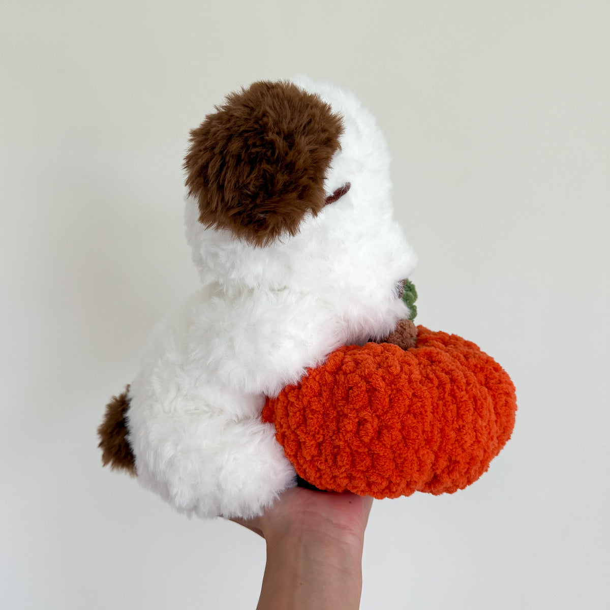 Fluffy Pumpkin Puppy