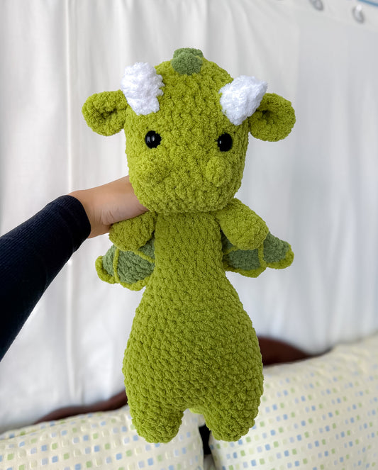 Weighted Dragon, Fluffy Green