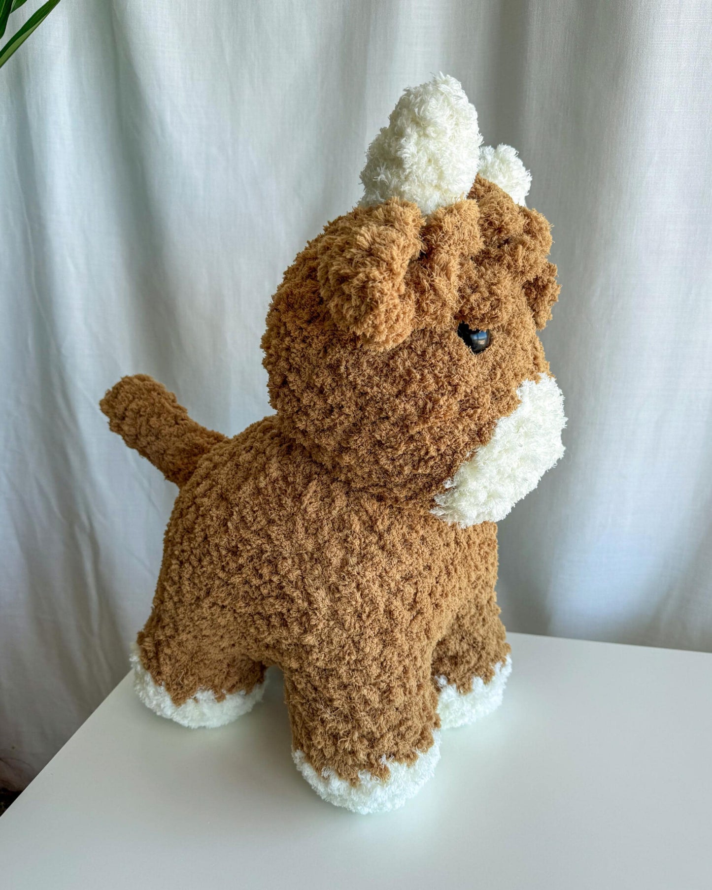 Handmade Jumbo Highland Cow Plushie
