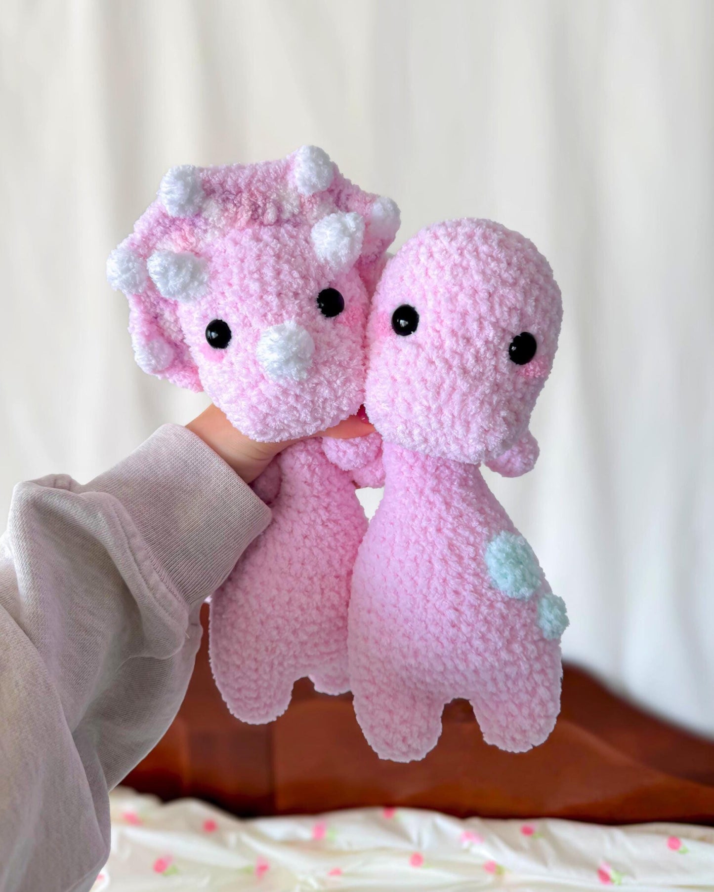 Soup Belly Dinosaurs Pattern | No Sew 3 in 1 Crochet Bundle Amigurumi PDF